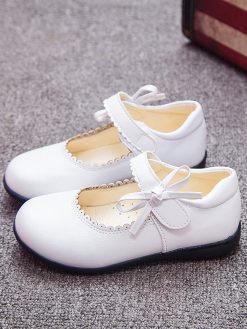 Giày búp bê bé gái màu trắng GB02=