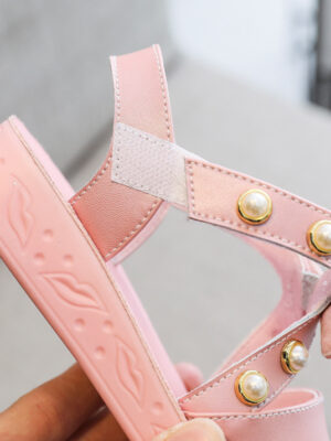 Giày dép scandal bé gái màu hồng GS201