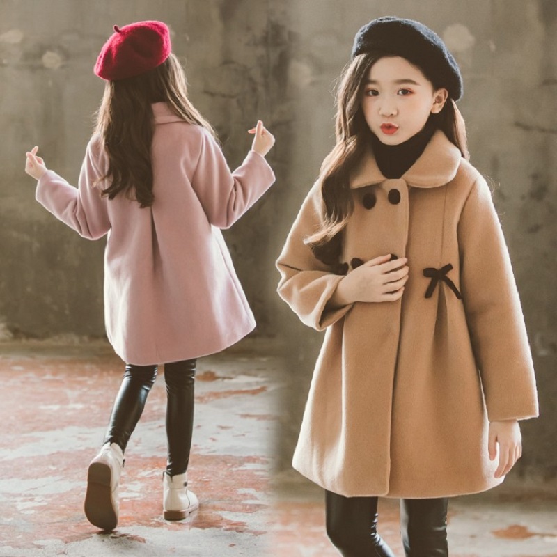 Áo khoác trench coat cho bé gái