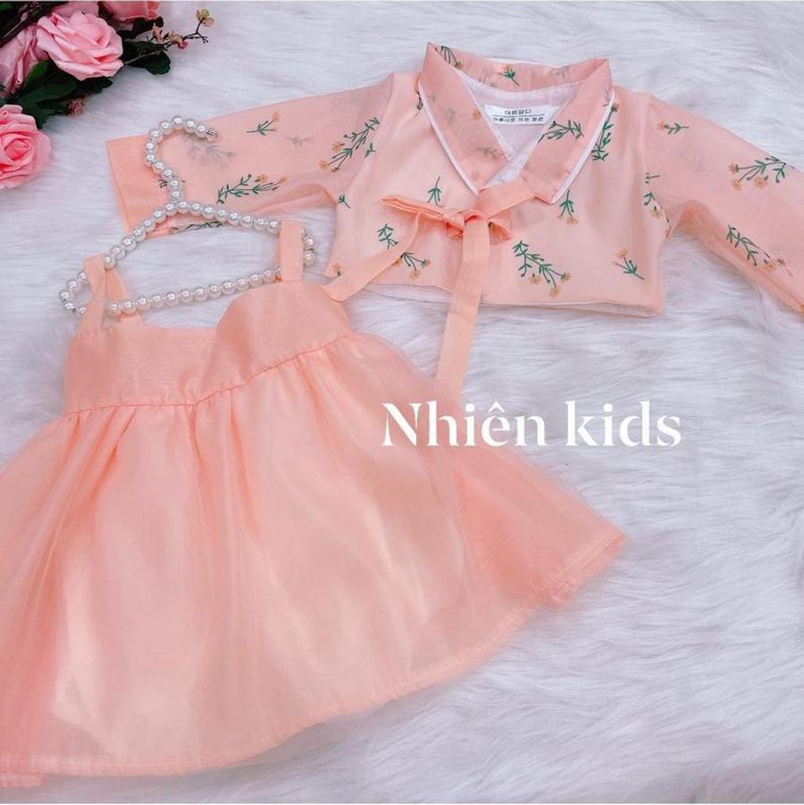 Váy body em bé gái sơ sinh Nina Kids Boutique Bộ đầy tháng sơ sinh bé gái  Đồ hè cho bé Size 0m 24m Kèm Turban nơ - Tìm Voucher