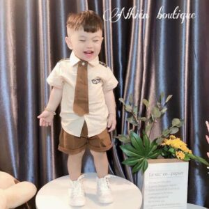 Bộ Phi Công Cho Bé Bộ phi công nâu