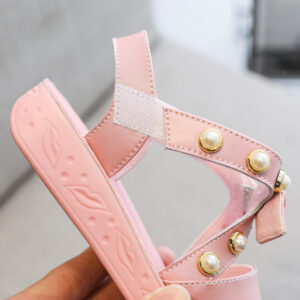 Giày dép scandal bé gái màu hồng GS201