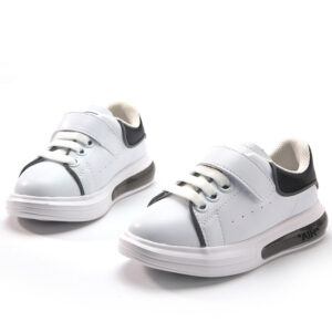 Giày thể thao bé gái màu trắng đen GT201