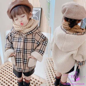 Áo Khoác BB 2 Mặt Mặt trước áo BB