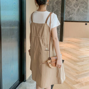 Thông tin váy đầm bầu yếm suông Vay dam cong so VB4122