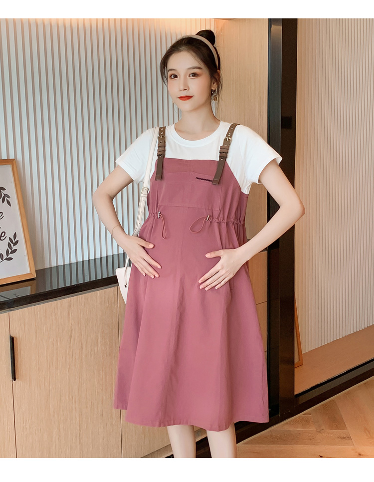 Thông tin váy đầm bầu yếm suông Vay dam cong so VB413