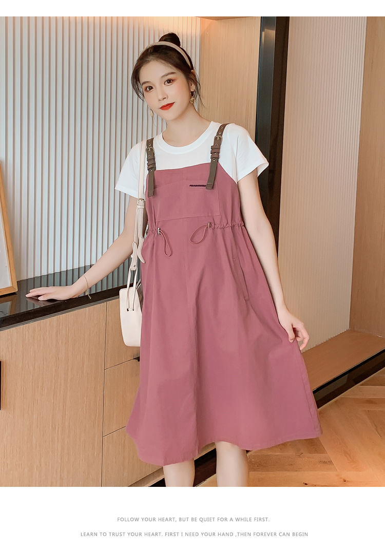 Thông tin váy đầm bầu yếm suông Vay dam cong so VB47