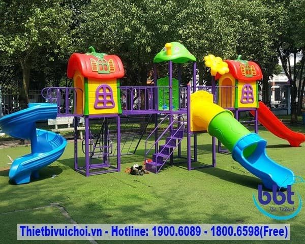 Các loại đồ chơi ngoài trời kích thước lớn cho trẻ em