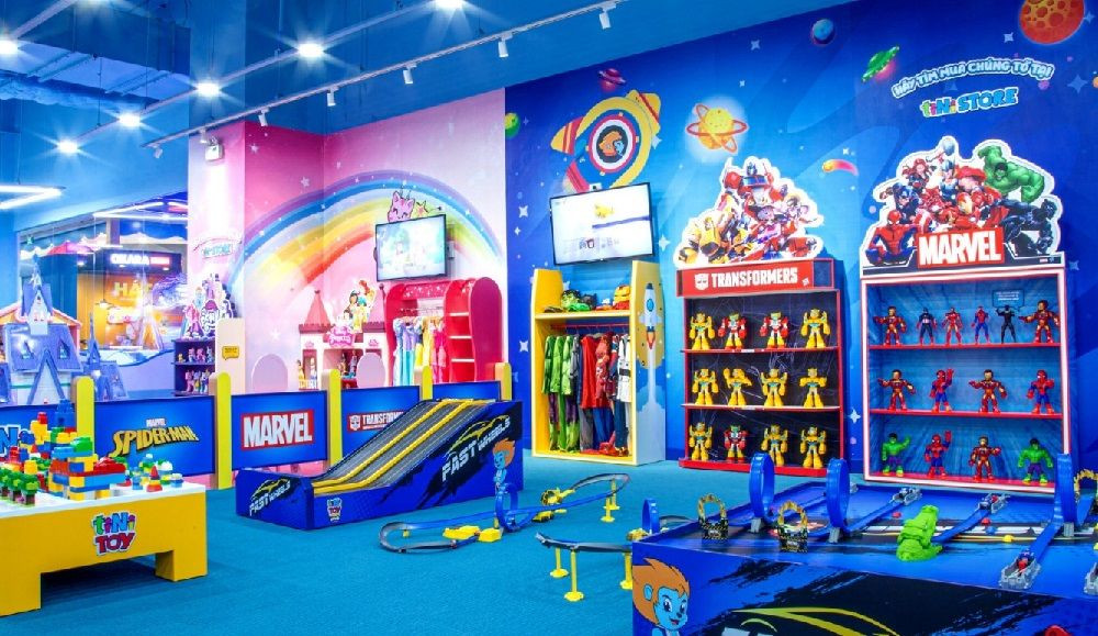 Khu vui chơi tiNiWorld đa dạng trò chơi dành cho bé tại GIGAMALL, một lựa chọn khu vui chơi trẻ em Thủ Đức.
