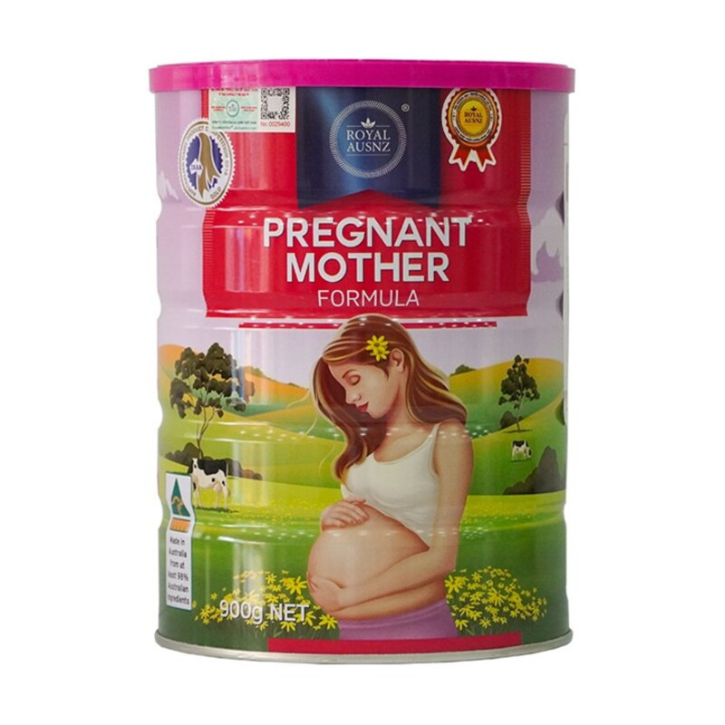 Sữa Royal AUSNZ Pregnant Mother Formula có vị thanh mát, dễ uống, không gây nóng trong người, hỗ trợ mẹ bầu bổ sung dưỡng chất hiệu quả.